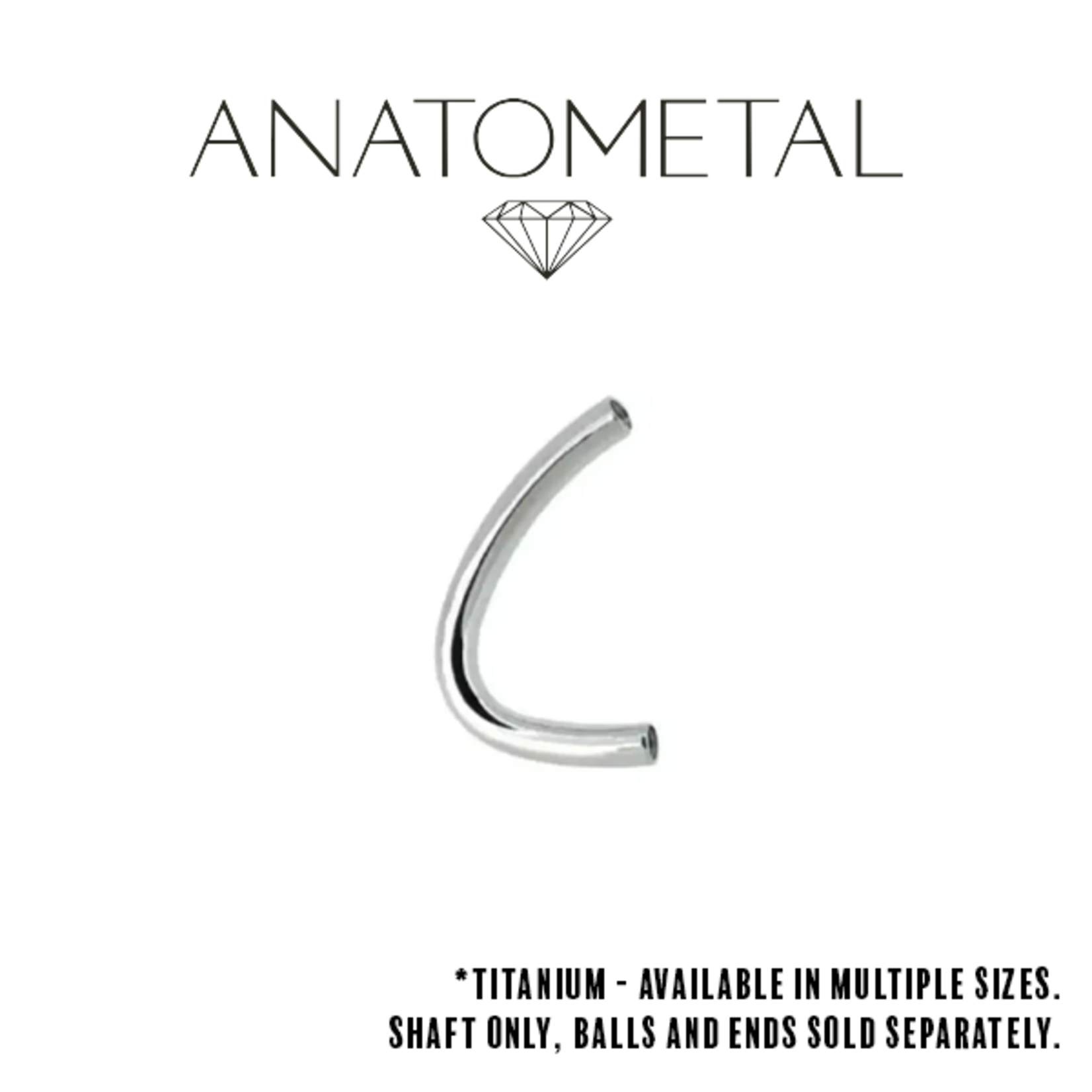 Titanium J-Curve by Anatometal