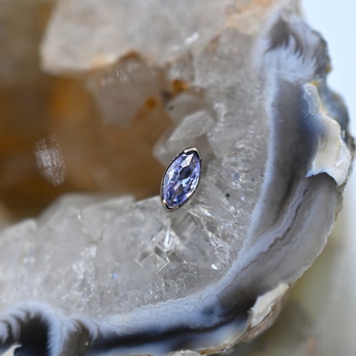 Titanium Single Marquise by Anatometal (ALL COLORS)