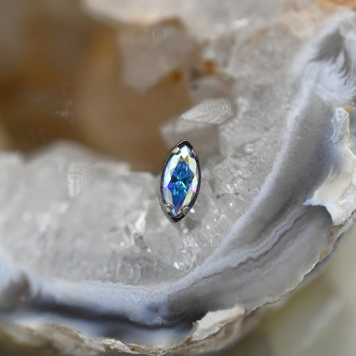 Titanium Single Marquise by Anatometal (ALL COLORS)