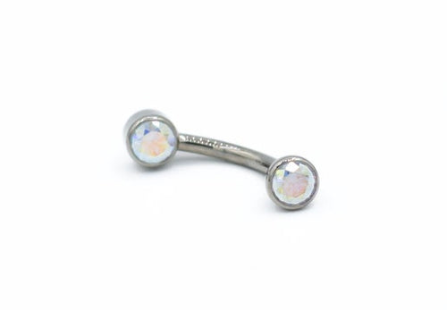 Double Bezel Rook Curve (3mm Gems) by Industrial Strength