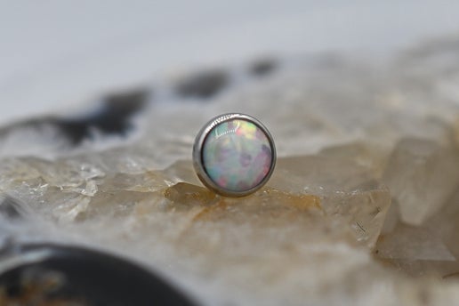 Bezel-Set Cup with Opal by Junipurr