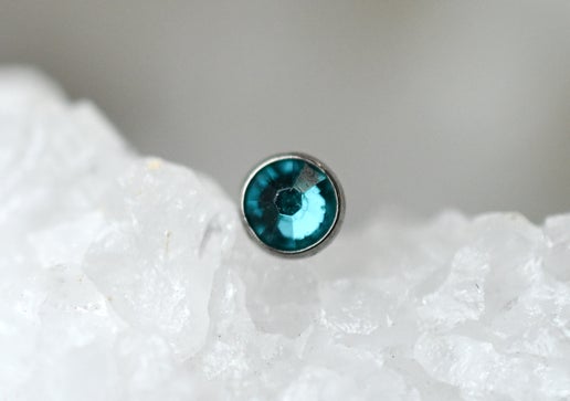 14g Flat Faceted Gems by Industrial Strength