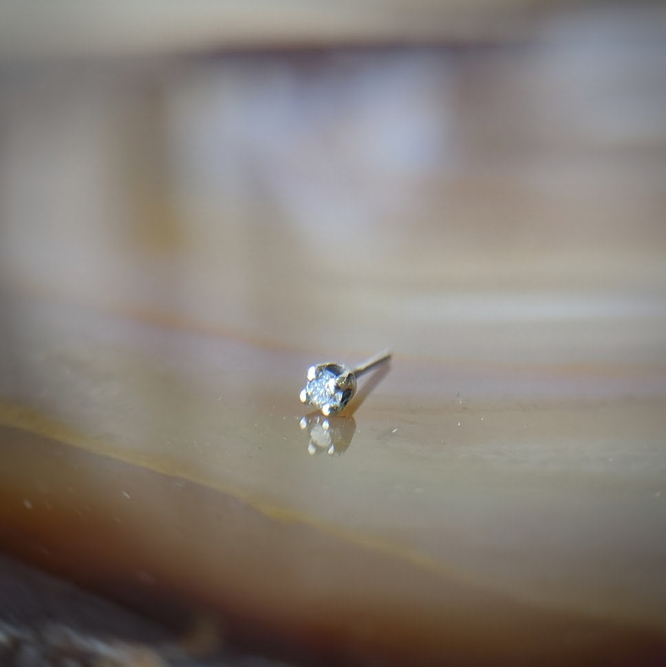 Prong-Set Diamond by Body Gems