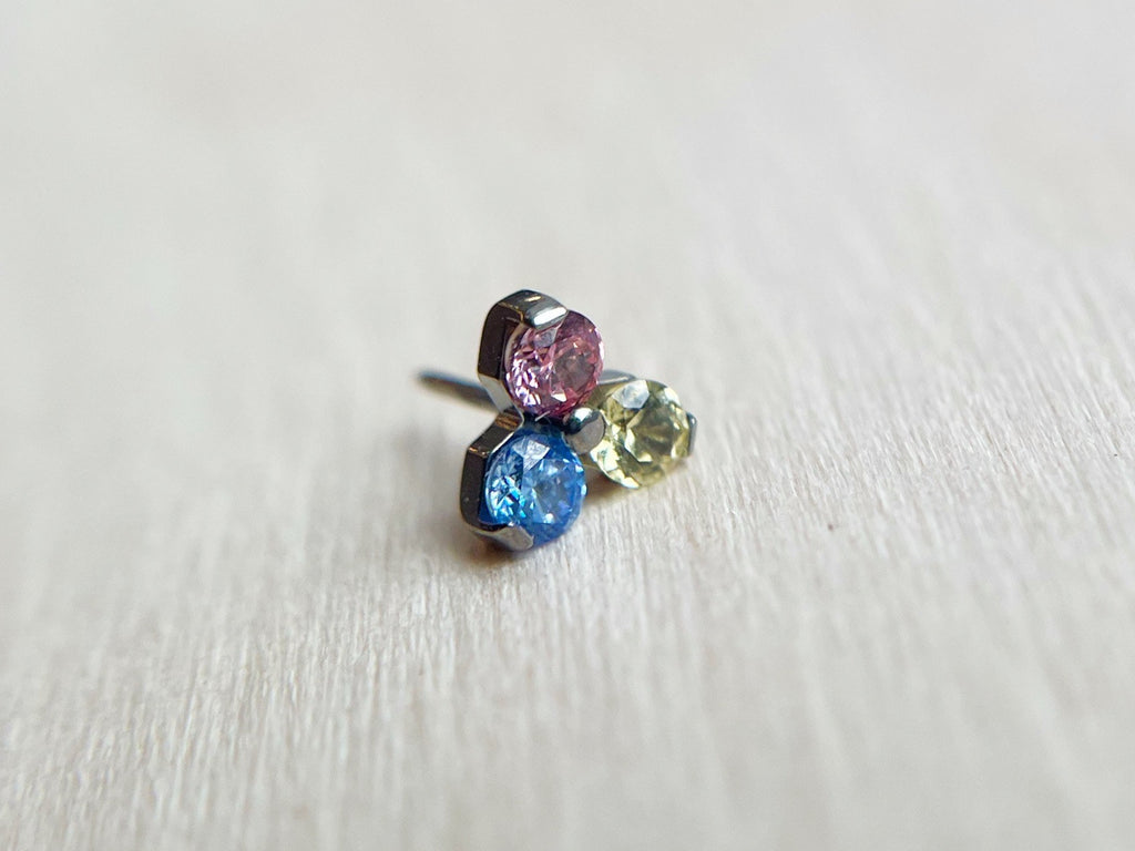 Pride Themed Trinity Trio by NeoMetal (Small and Large sizes)