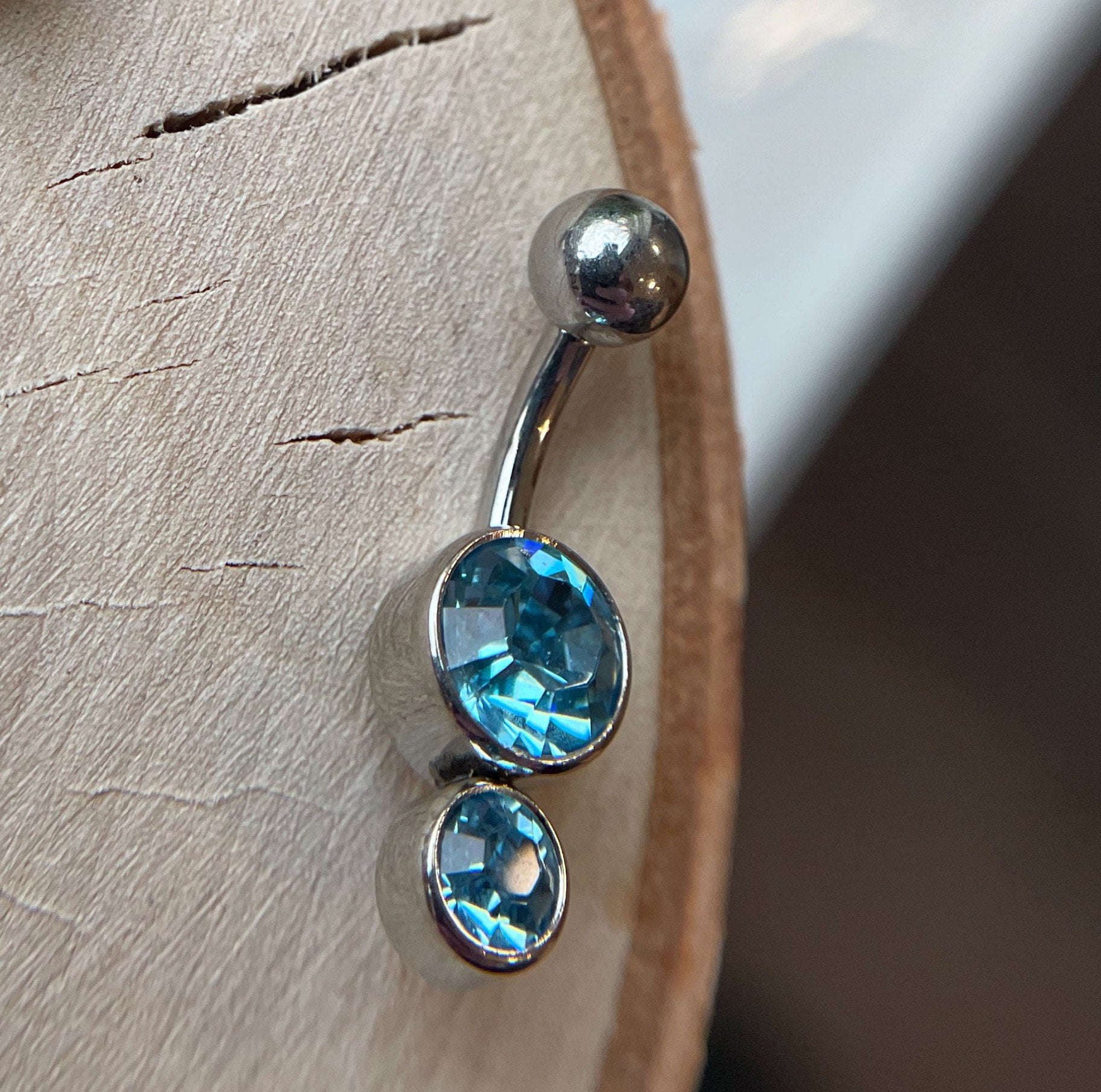 SHORT Gemini Navel Curve by (10 DIFFERENT COLORS) Industrial Strength