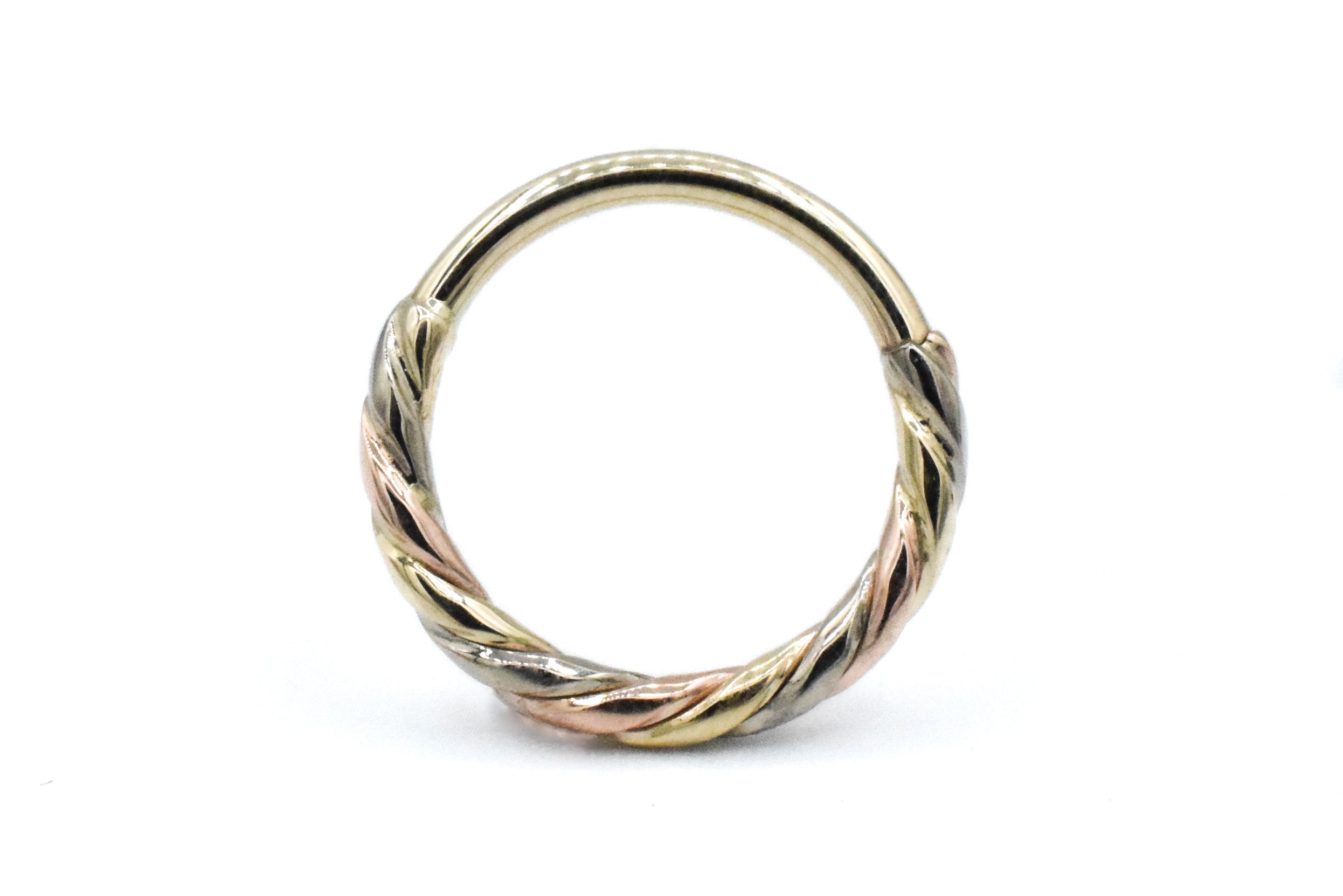 3 Color Twisted Seam Ring by NorVoch