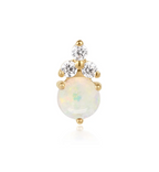 Midsummer White Opal by Ember Body Jewelry