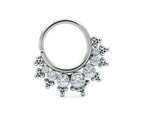 Titanium Sevil Haute Couture Seam Ring (HSMR-E) by LeRoi