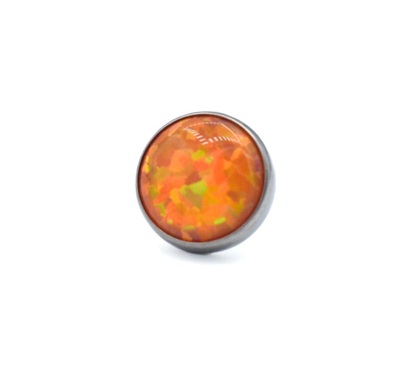 Orange Opal Cabochon by NeoMetal
