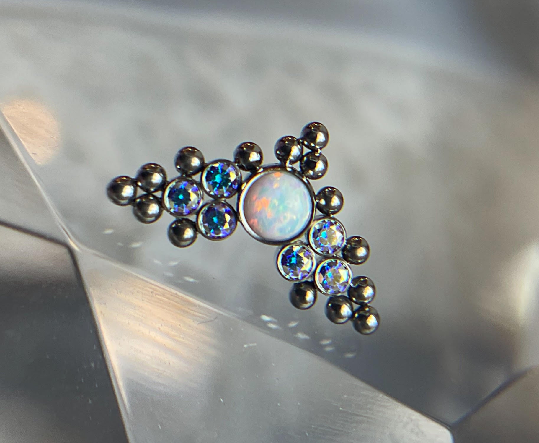 Haute Couture 7-Gem Cluster (13HTB) by LeRoi