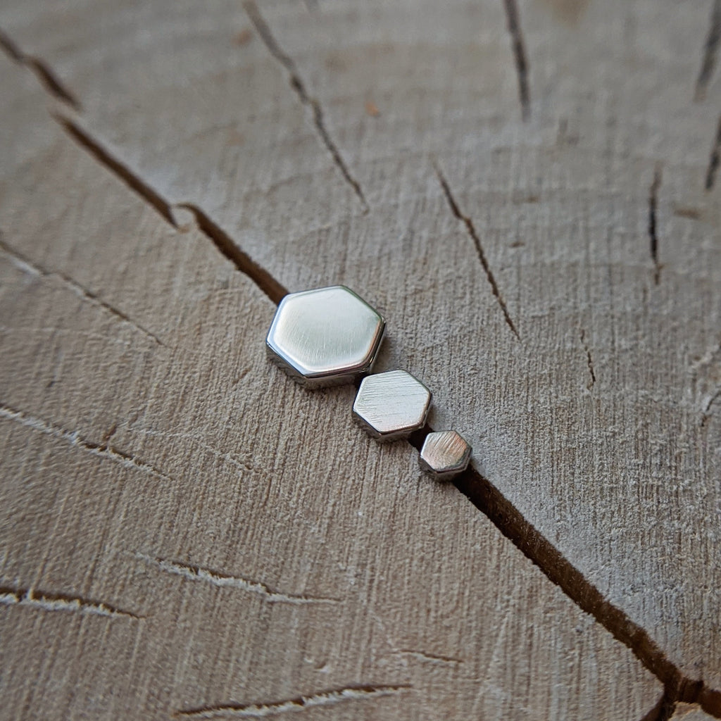 Titanium Hexagon by People's Jewelry