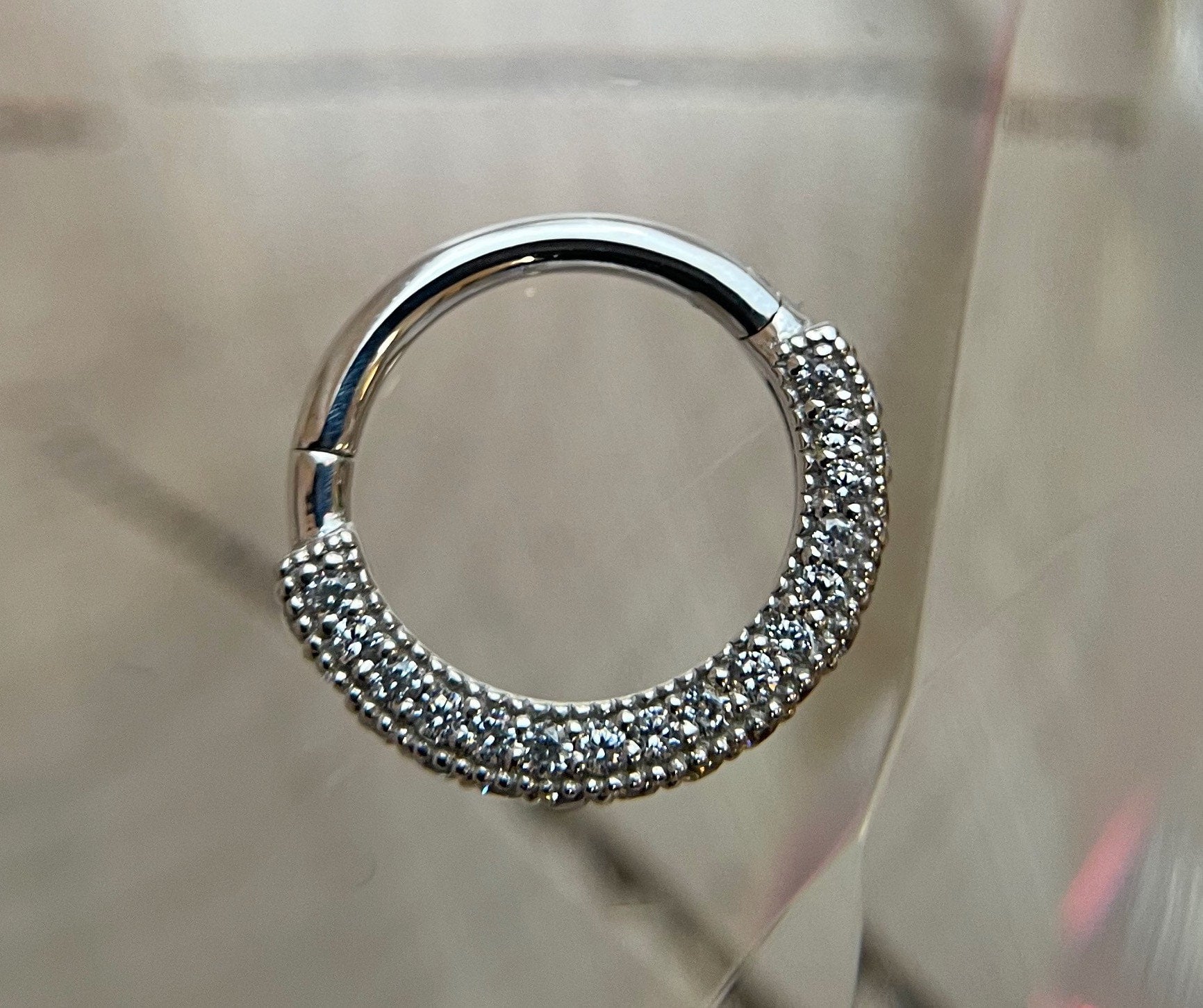 Showcase - CZ Clicker by Buddha Jewelry