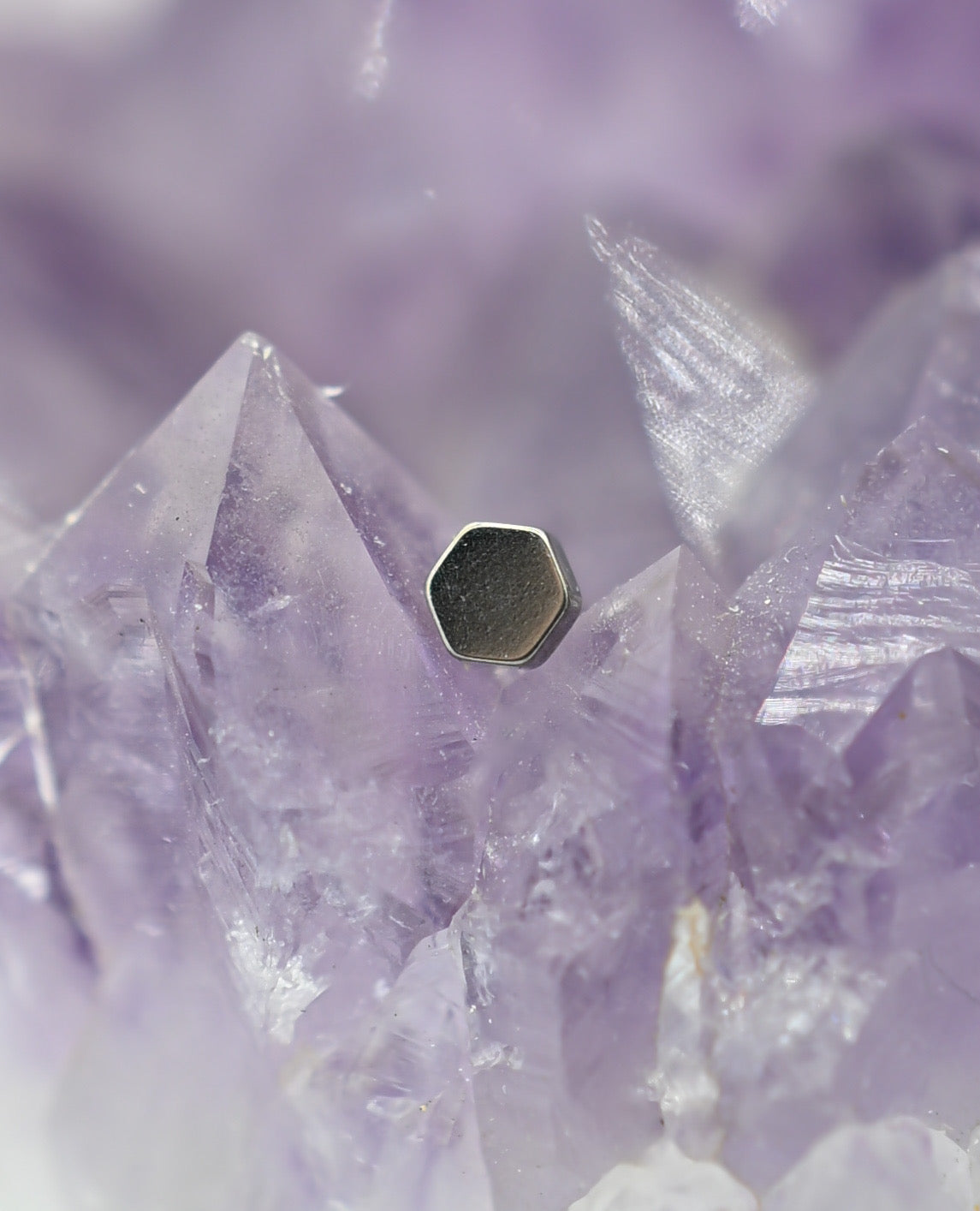 Titanium Hexagon by People's Jewelry