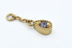 Little Something Tanzanite Dangle Charm by Hialeah Fine Jewelry