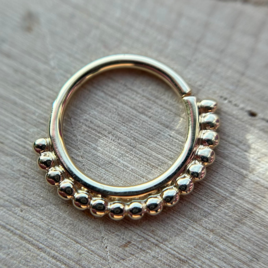 Beaded Seam Ring By NorVoch
