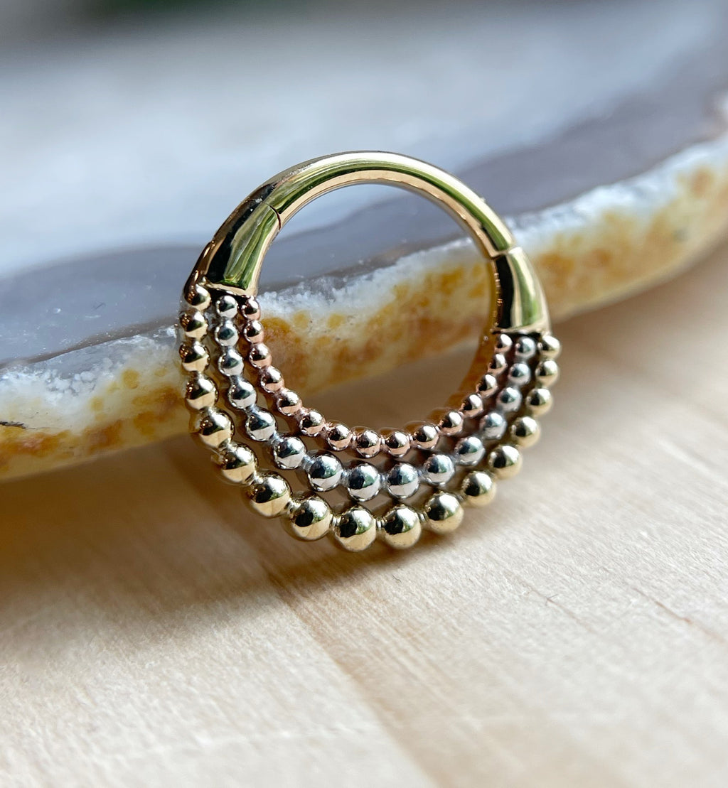 Fame Trio Clicker by Buddha Jewelry