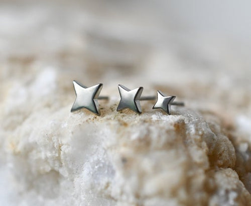 Puffy 4 Point Star by Divinity Metals