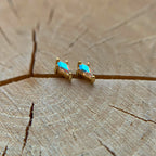 Mini Soho Kite Cut Mercury Mist by Buddha Jewelry