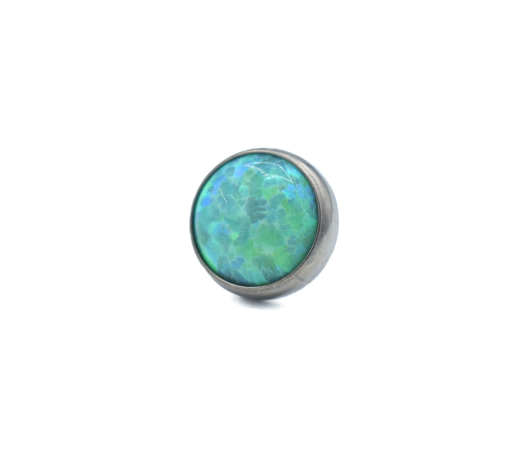 Lime Green Opal Cabochon by NeoMetal