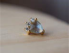 Micol Labradorite Trillion Prong by BVLA