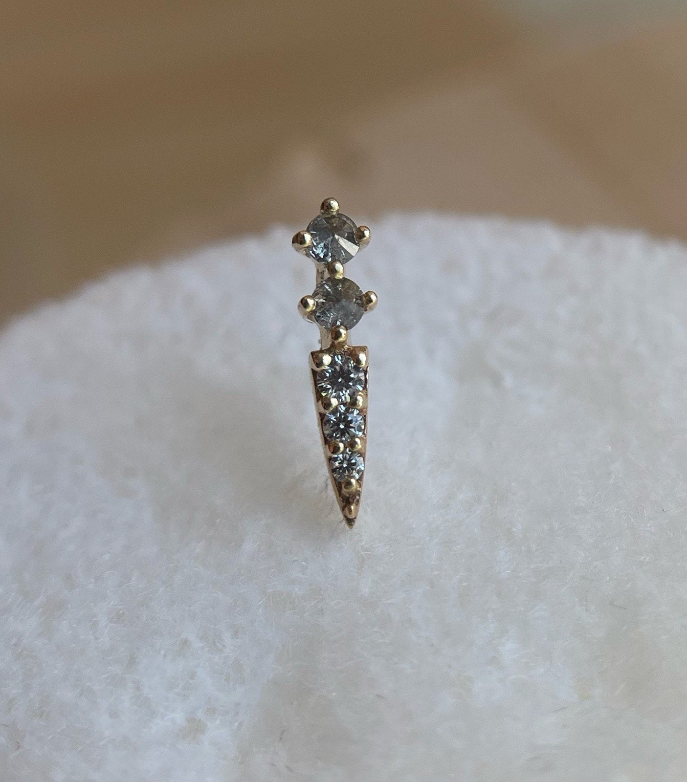 Activated - Grey Diamond + CZ by Buddha Jewelry Organics