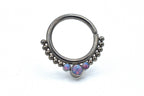 Titanium Samaya Haute Couture Seam Ring (HSMR-F) by Leroi