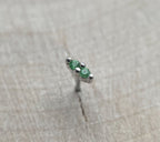 Tsavorite Mishka 2-Prong by Buddha Jewelry