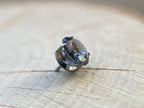 Ocean Gray CZ Prong by NeoMetal