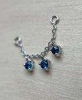 Dripping Sapphire Chain by Modern Mood