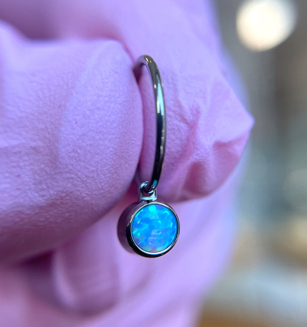 Titanium Dangle Charm for 20g Rings by Industrial Strength