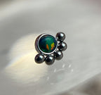 Haute Couture Gem Half-Circle Beaded Accents (11HT-5) by LeRoi