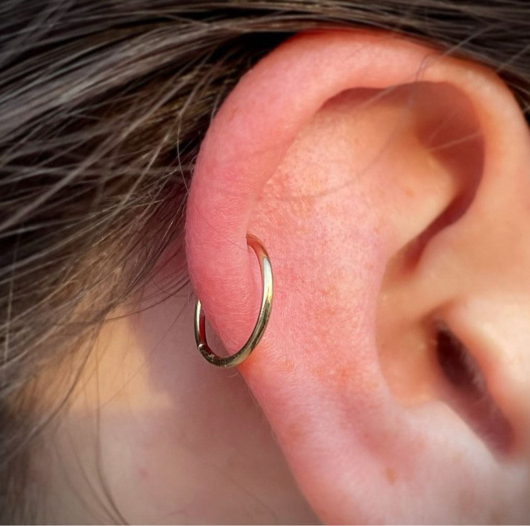 16g Gold Seam Rings by People's Jewelry