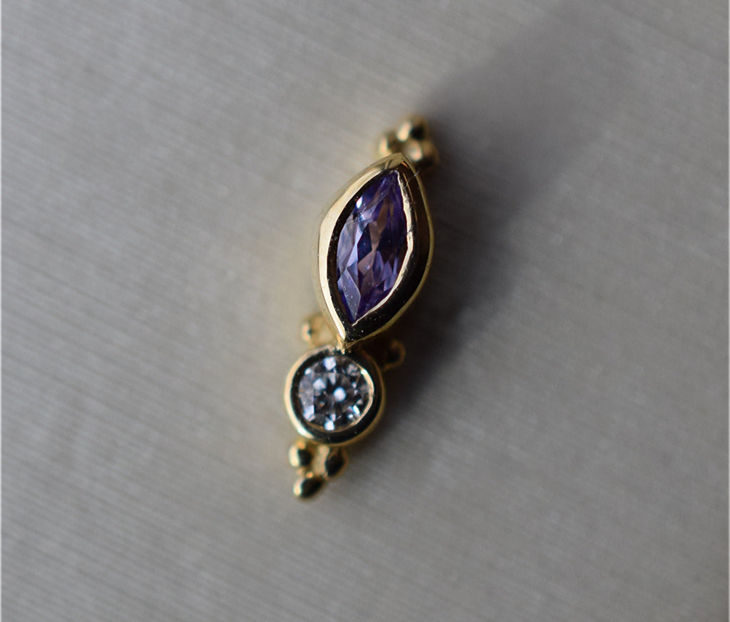 Mai with Tanzanite and Diamond by BVLA