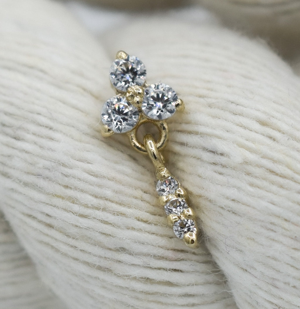 Vida Dangle by Mushroom Body Jewelry