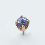 Prong-Set Tanzanite by Sleeping Goddess