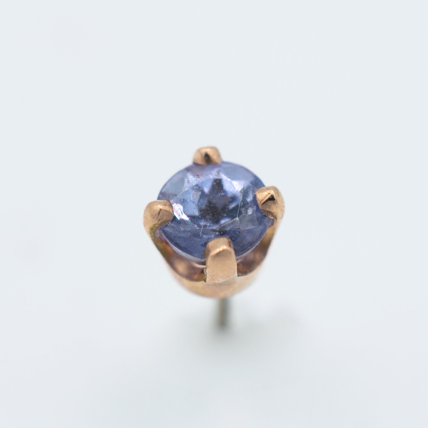 Prong-Set Tanzanite by Sleeping Goddess