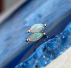 Double Zuri Marquise Opal by Buddha Jewelry Organics