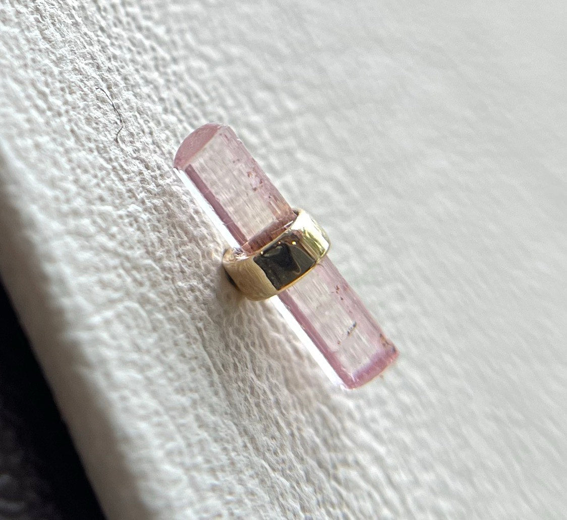 Small Bound by Love (Pink Tourmaline) by Quetzalli Jewelry