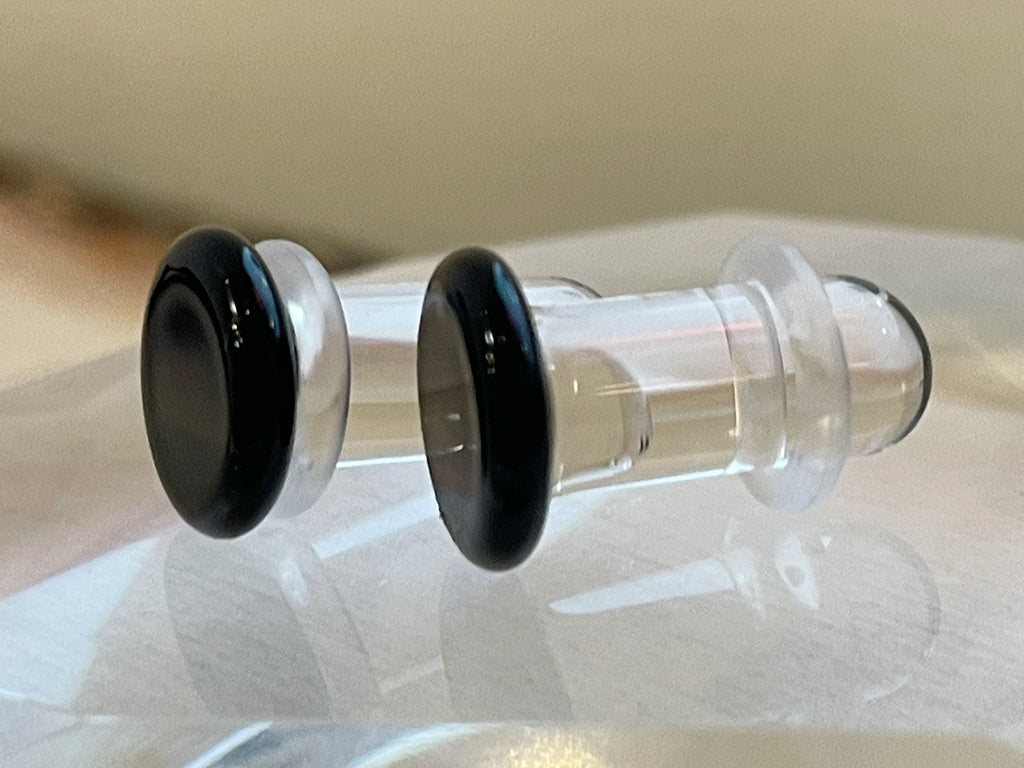 Pair of Black CFP Single Flare by Glasswear