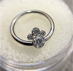 4-Gem Bijoux Cluster Captive Gem Bead (3-CC) by LeRoi