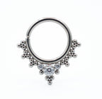 Titanium Feray Haute Couture Seam Ring (HSMR-B) by Leroi