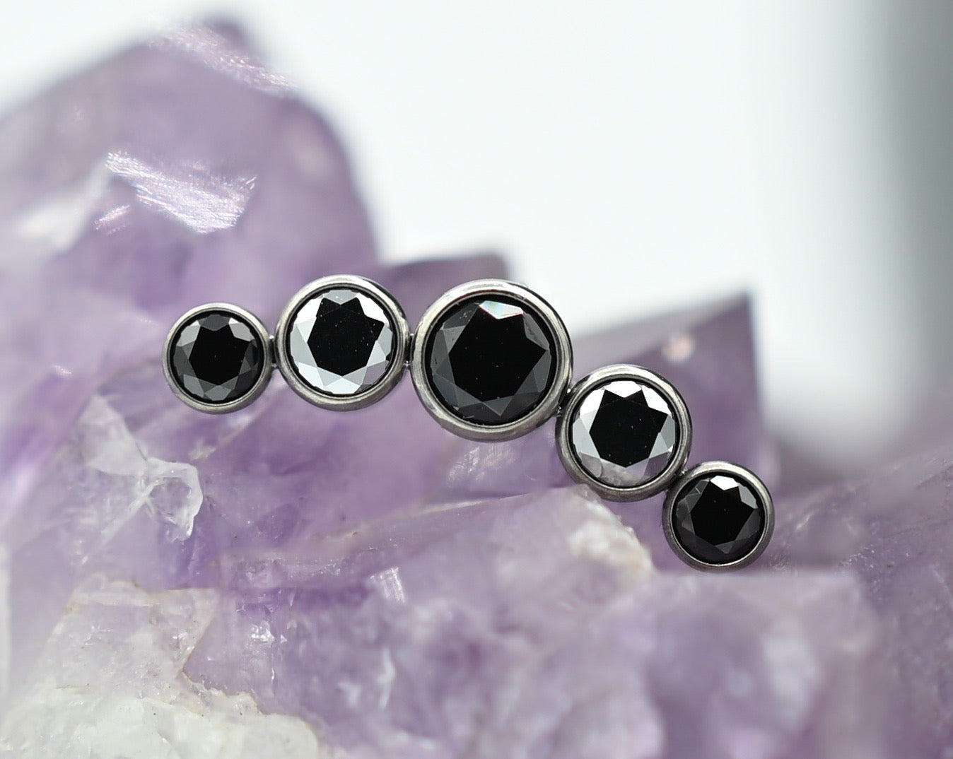 5 Gem Faceted Cluster by NeoMetal
