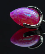 14g Opal Prong Bullet by People's Jewelry