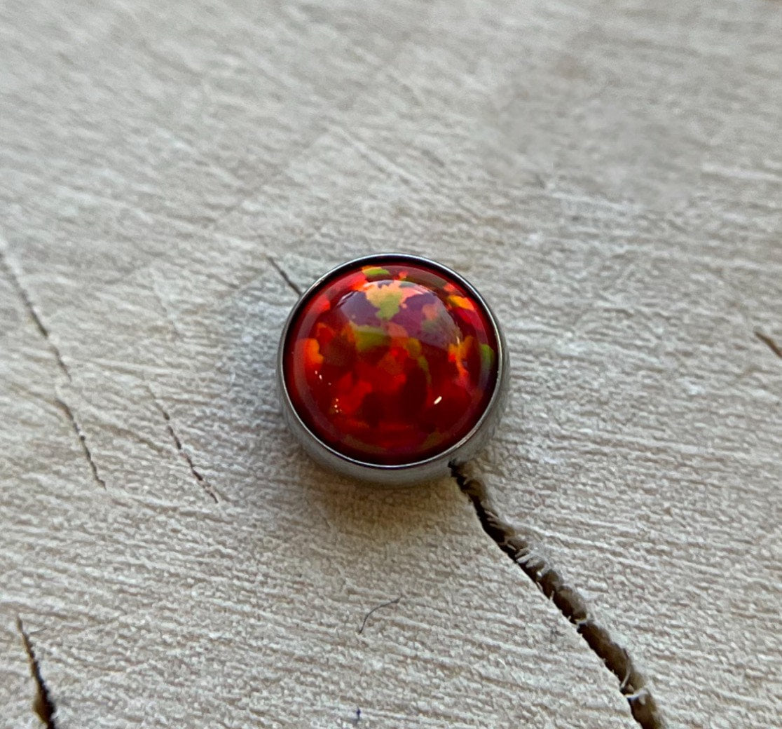 Fire Opal Cabochon by NeoMetal