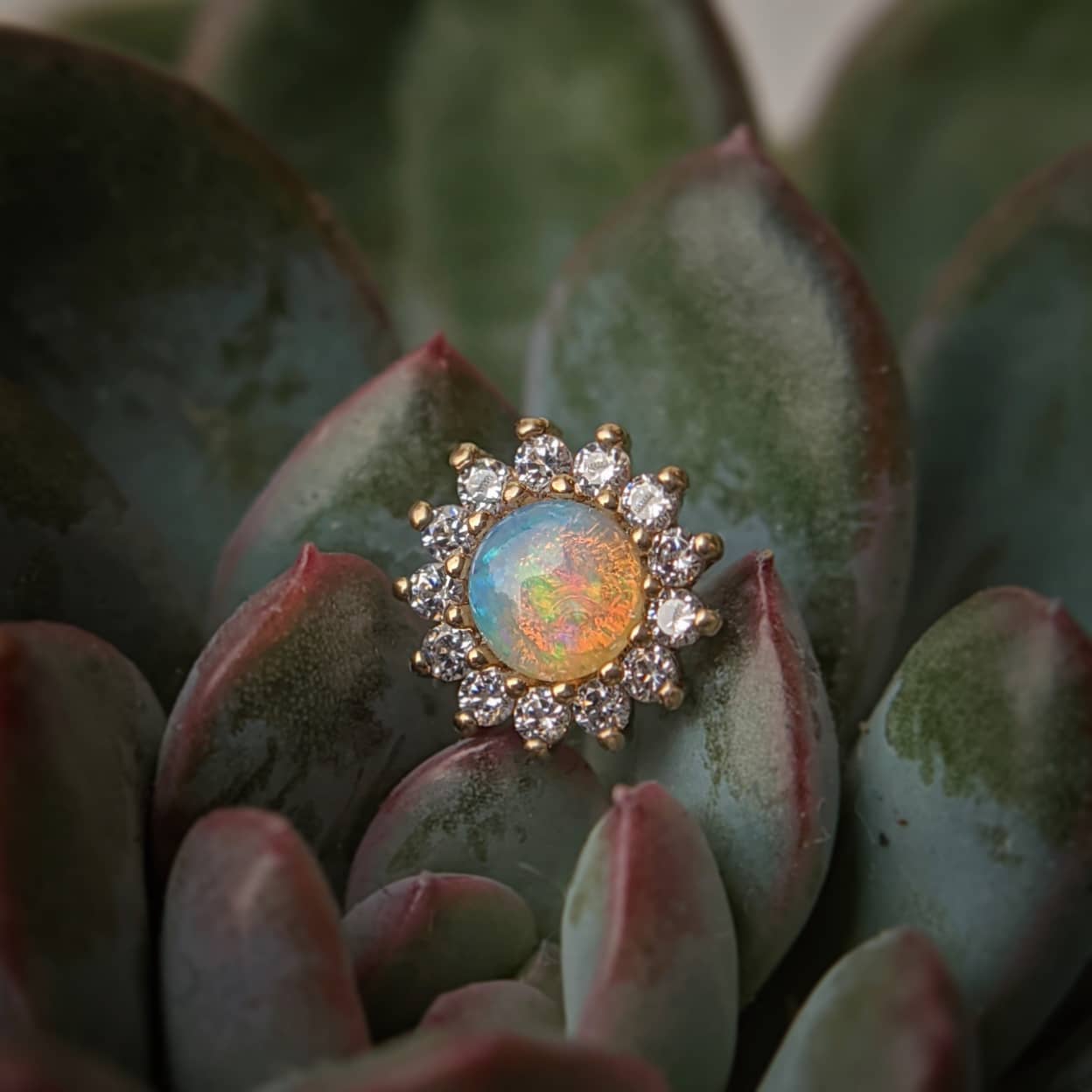 Delphine with Opal by Buddha Jewelry Organics