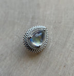 Rainbow Moonstone Afghan Pear by BVLA