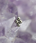 Titanium 4-Bead Cluster by LeRoi