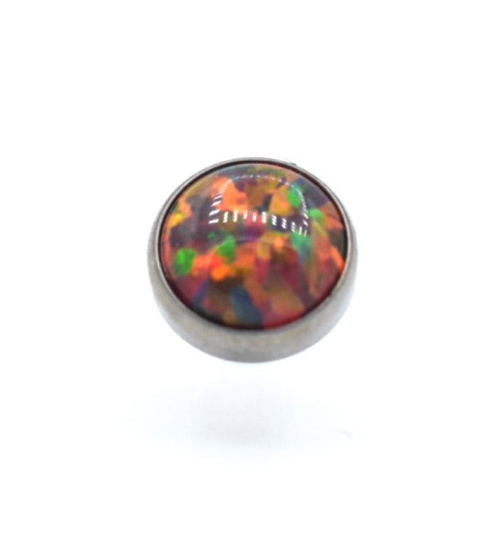 Red Opal Cabochon by NeoMetal