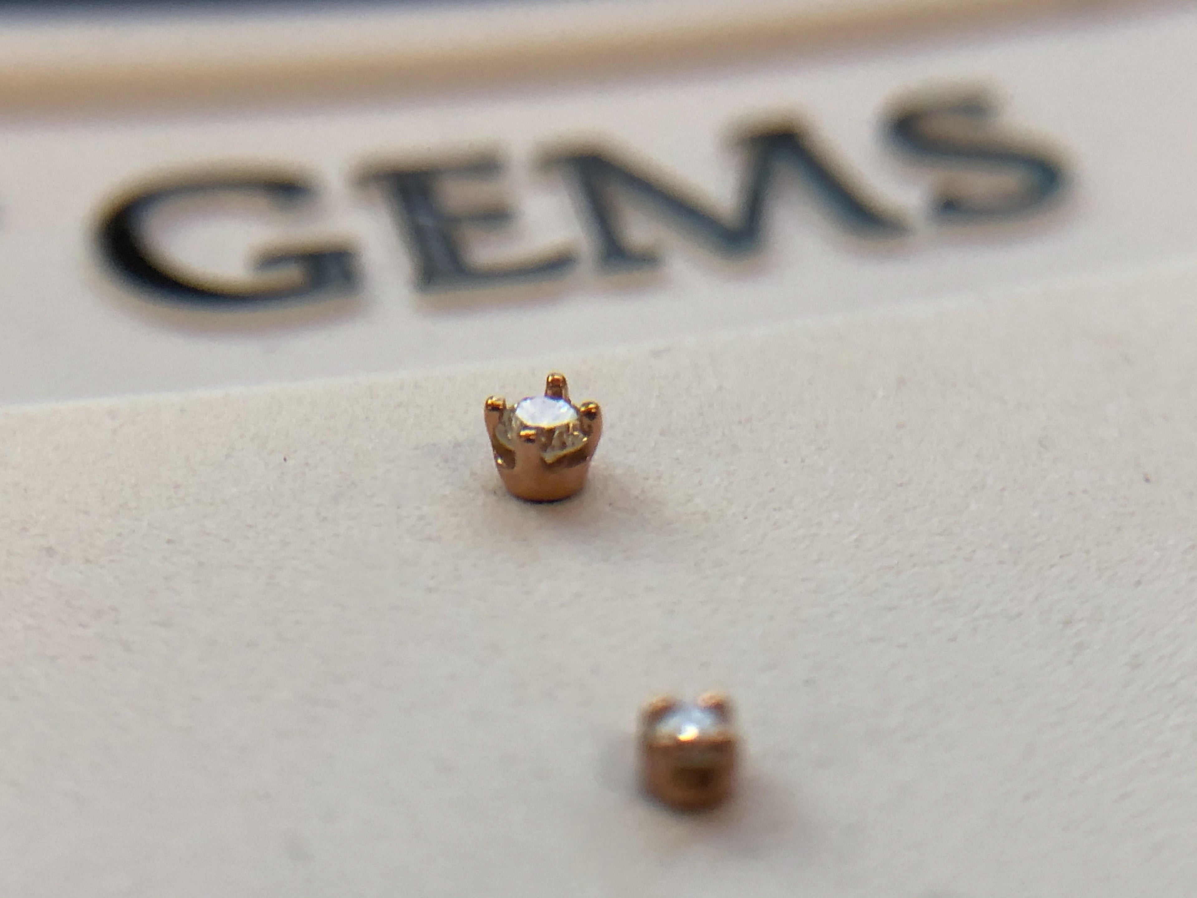 Prong-Set Diamond by Body Gems