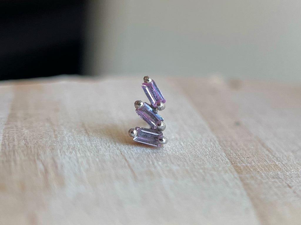 Staxx Pink Sapphire by Buddha Jewelry